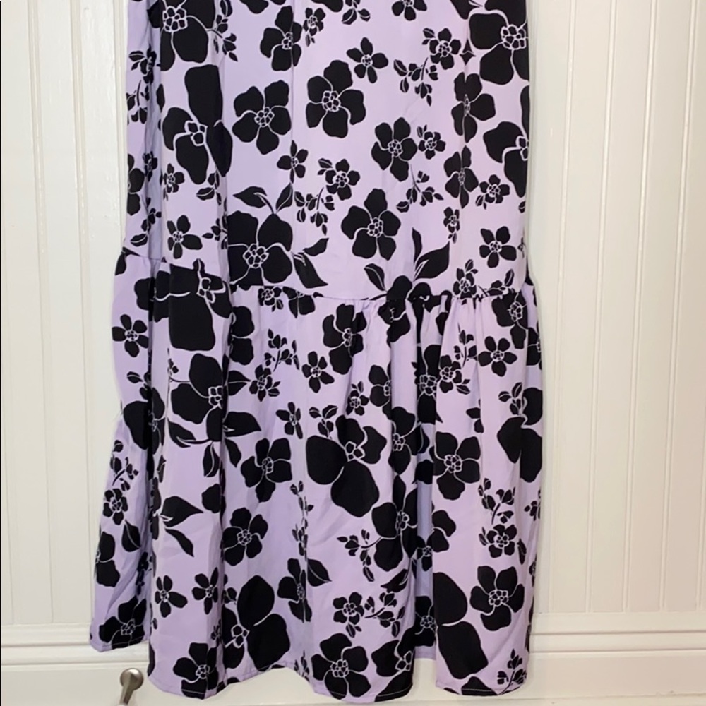 SOLD Who What Wear Long Puff Sleeve Dress NWT - Picture 4 of 6